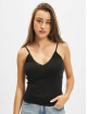 Urban Classics Tops sans manche Ladies Lace 90´s noir